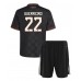 Bayern Munich Raphael Guerreiro #22 Tredjedraktsett Barn 2025-26 Korte ermer (+ Korte bukser)